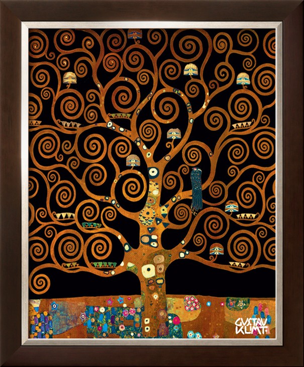 Under The Tree Of Life - Gustav Klimt Painting